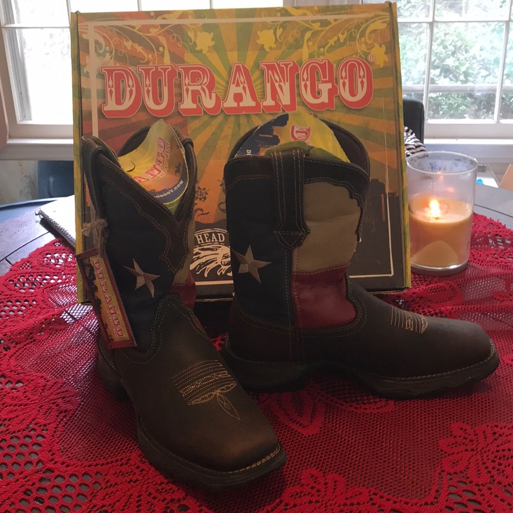 Lady Rebel Durango US flag patriotic western boots
